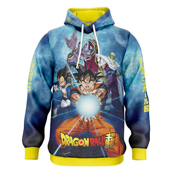 Otso Dragon Ball Super Goku Vegeta Hættetrøje  XL Mand