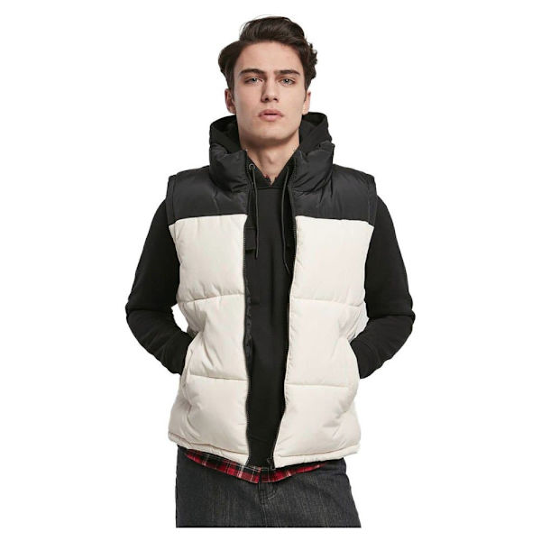 Urban Classics Vest Block Puffer Sort M Mand