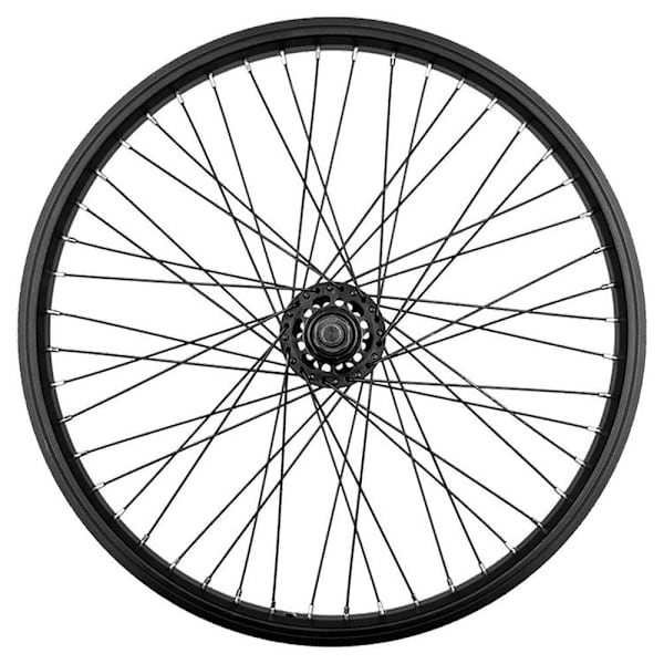 Mvtek 20´´ X 1.90 Bmx Tubeless Pin 10mm Hub On Spheres Nut Framhjul Silver 9 x 100 mm