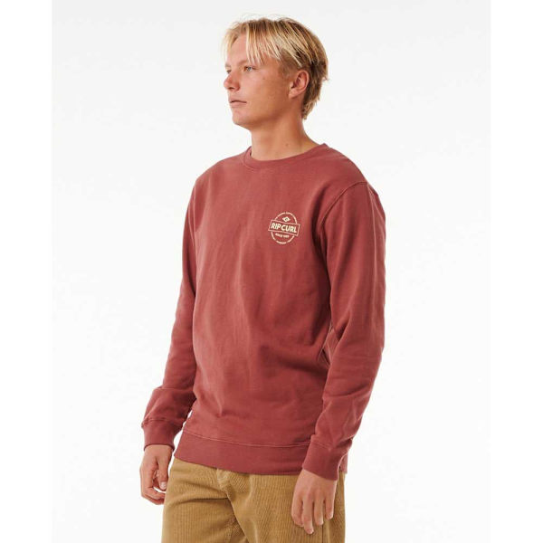 Rip Curl Stapler Sweatshirt Rød M Mand