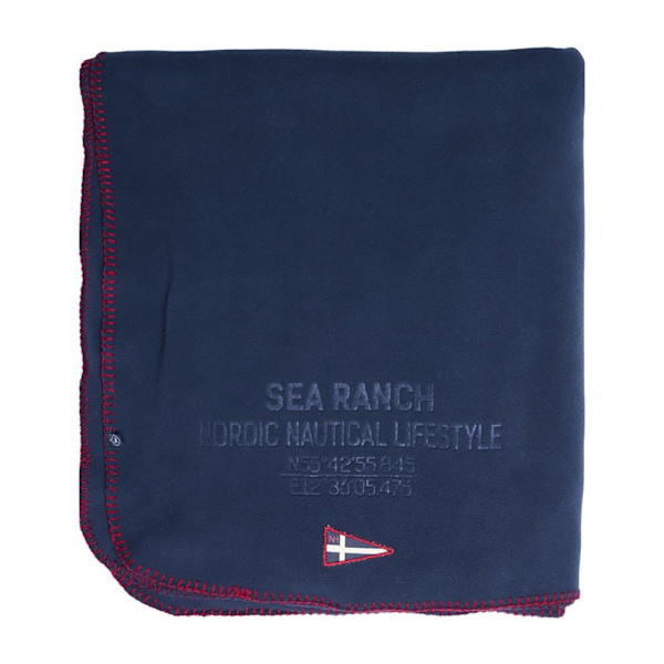 Sea Ranch Fleece Tæppe Blå