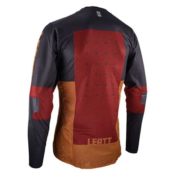 Leatt Gravity 4.0 Langærmet Enduro-trøje Orange,Sort S Mand