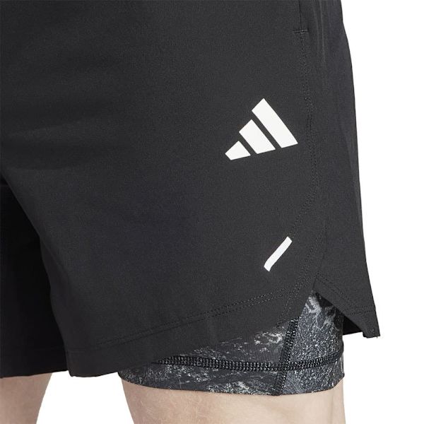 Adidas Shorts Woven Power 2in1 5´´ Sort XL Mand