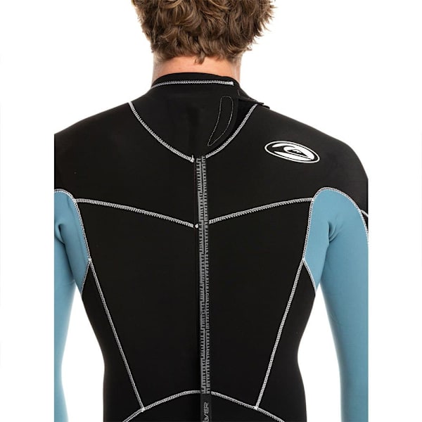 Quiksilver Langærmet Neoprendragt Med Lynlås Bagpå Capsule Saturn 3/2 Mm Sort LS