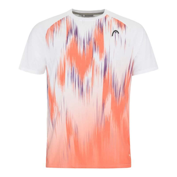 Head Racket Kortärmad T-shirt Topspin Vit,Orange L Man