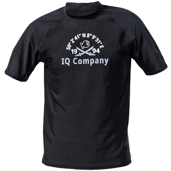 Iq-uv Lyhythihainen T-paita Uv 300 Loose Fit Musta M