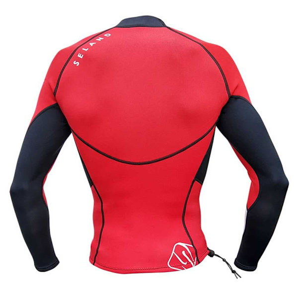 Seland Neopren Jakke Phuket Rød 2XL