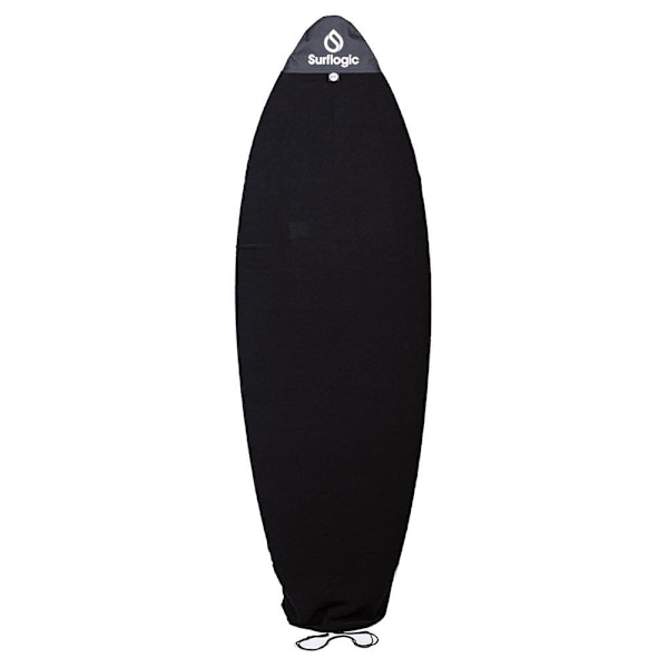 Surflogic Dække Stretch Fish/hybrid Sort 6´0