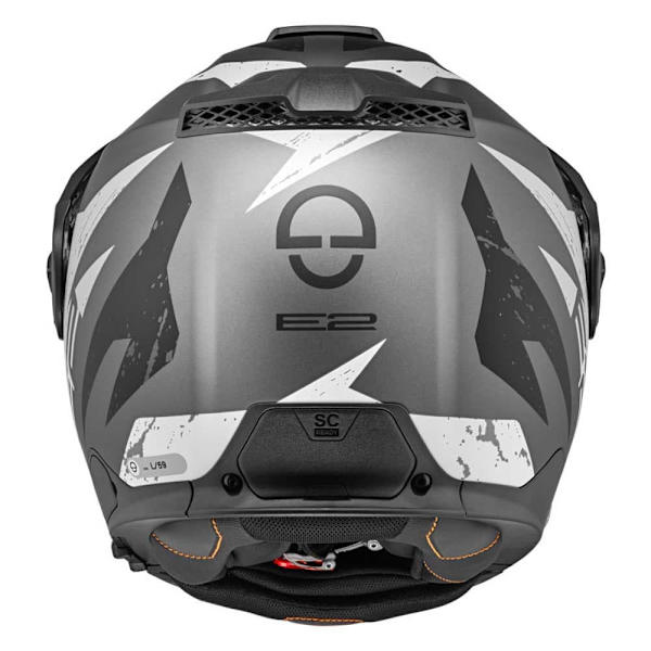 Schuberth E2 Explorer Modulær Hjelm Grå S