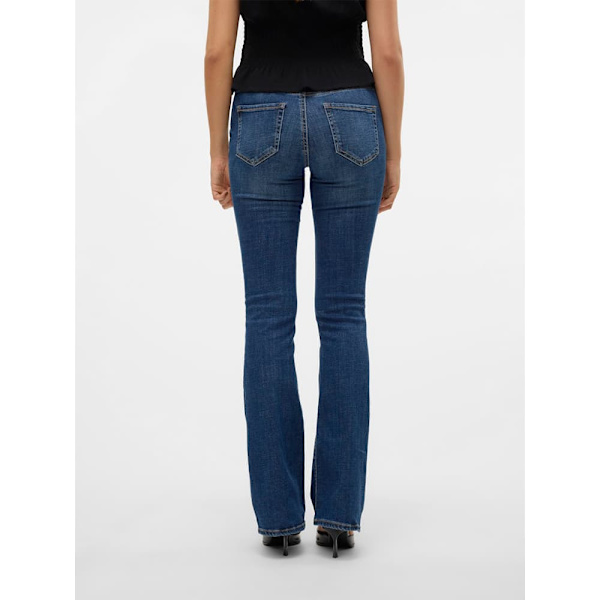 Vero Moda Flash Flared Li3110 Jeans Blå XS / 30 Kvinde