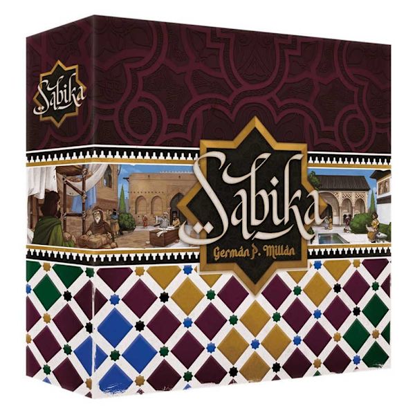Asmodee Brädspel Sabika Flerfärgad