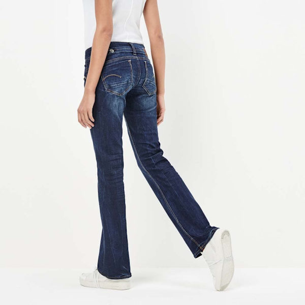 G-star Jeans Midge Mid Waist Bootcut Blå 24 / 32 Kvinde