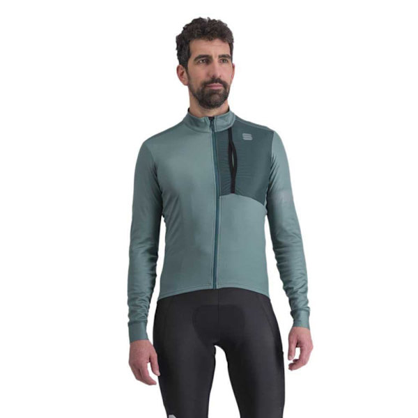 Sportful Langærmet Trøje Supergiara Thermal Grøn 2XL Mand