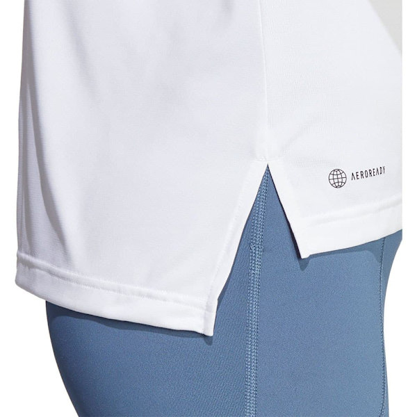 Adidas Lyhythihainen T-paita Mt Valkoinen XS Nainen