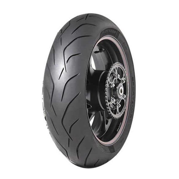 Dunlop Sportsmart Mk3 73w Tl Bagdæk Til Landevejscykel Sort 180 / 55 / R17