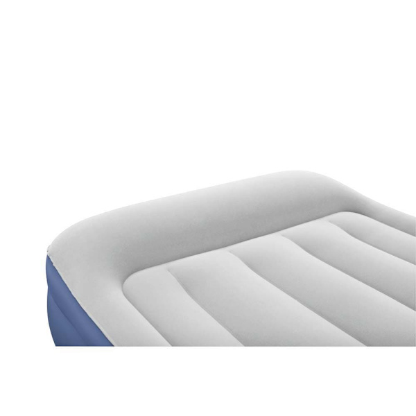 Bestway Forstærket Indbygget Pumpe Enkelt Luftseng Tritech Twin Hvid 191x97x46cm