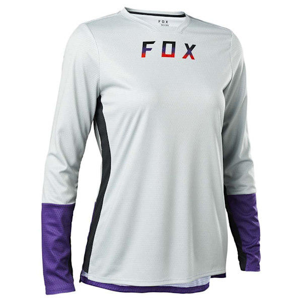 Fox Racing Mtb Special Edition Pitkähihainen Enduropaita Defend Valkoinen XS Nainen