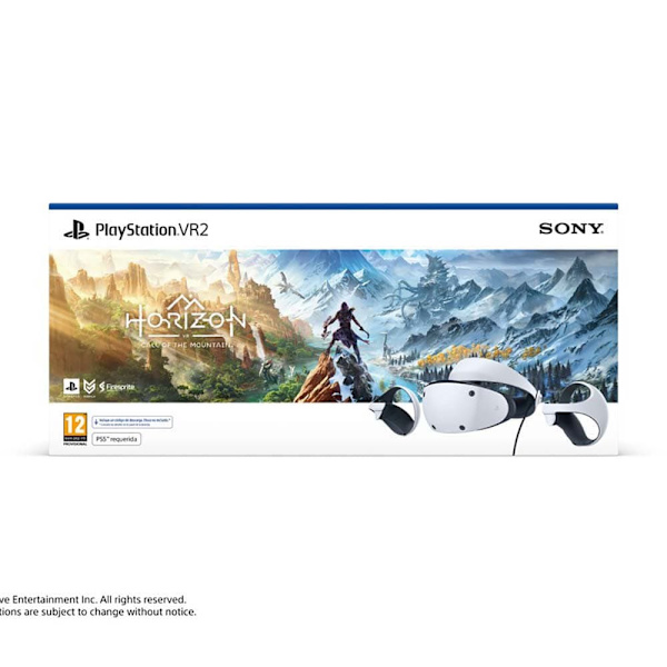 Playstation Vr2 + Horizon Call Of The Mountain Durchsichtig PAL