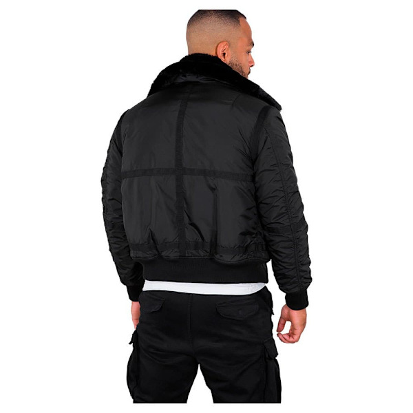 Alpha Industries Jakke B15-3 Tt Sort S Mand