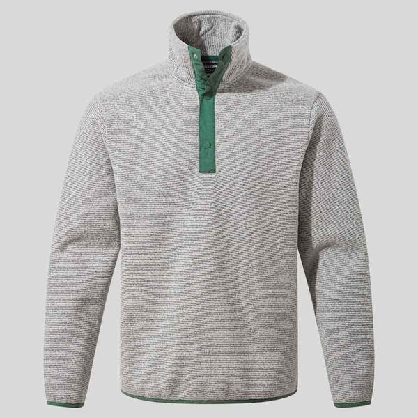 Craghoppers Halv Lynlås Fleece Finnian Grå XL Mand