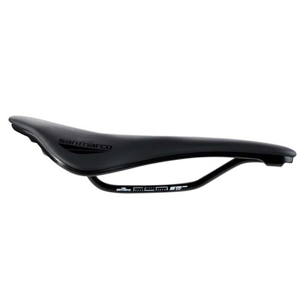 Selle San Marco Sadel Shortfit 2.0 Open-fit Sport Narrow Sort 140 mm