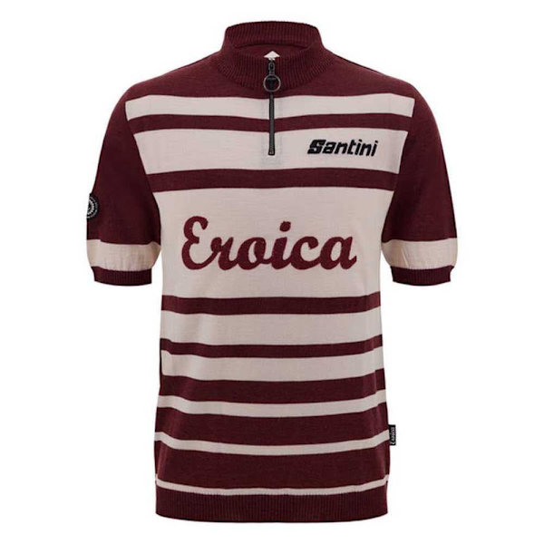 Santini Villa Lyhythihainen Jersey Eroica Punainen S Mies