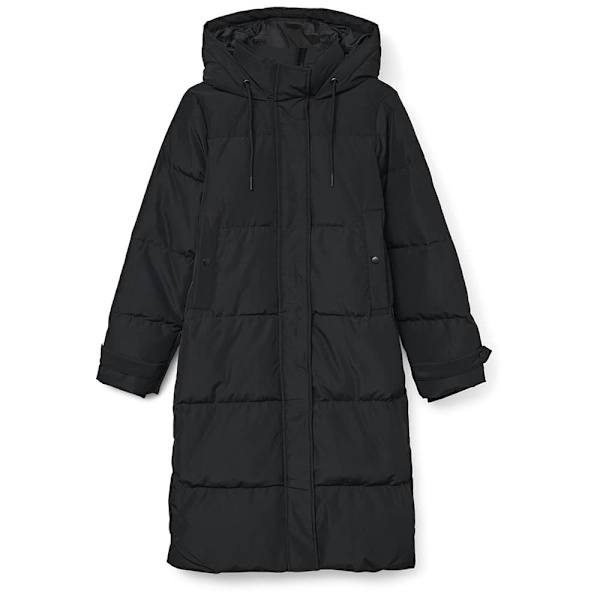 Vero Moda Leonieanne Long Down Frakke Sort L Kvinde