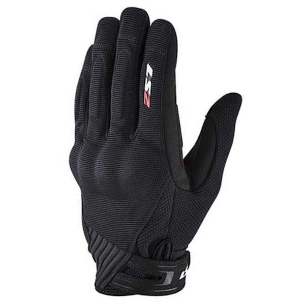 Ls2 Textil Handsker Dart Ii Sort XS
