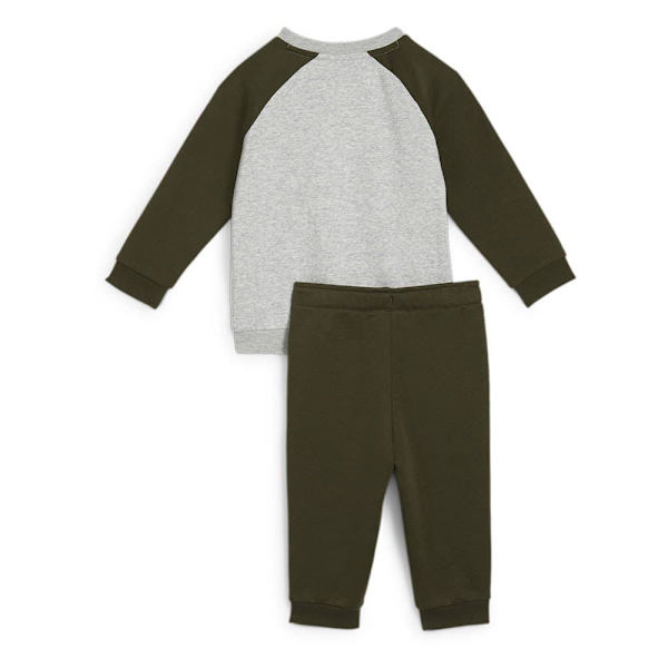 Puma Minicats Ess Raglan Set Grönt,Grå 9-12 Months Pojke