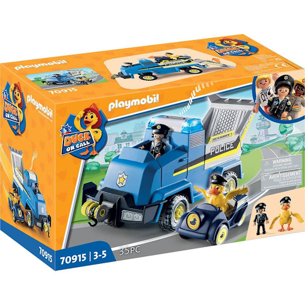 Playmobil Doc-polisens Utryckning Duck On Call Flerfärgad