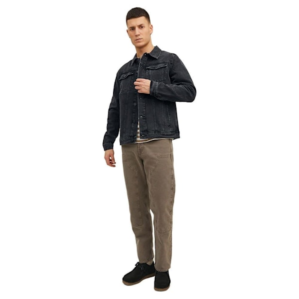 Jack & Jones Denimjakke Mf 823 Sort M Mand