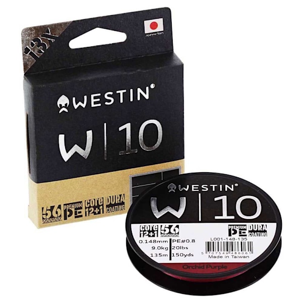 Westin Flettet W10 13 135 M Transparent 0.080 mm