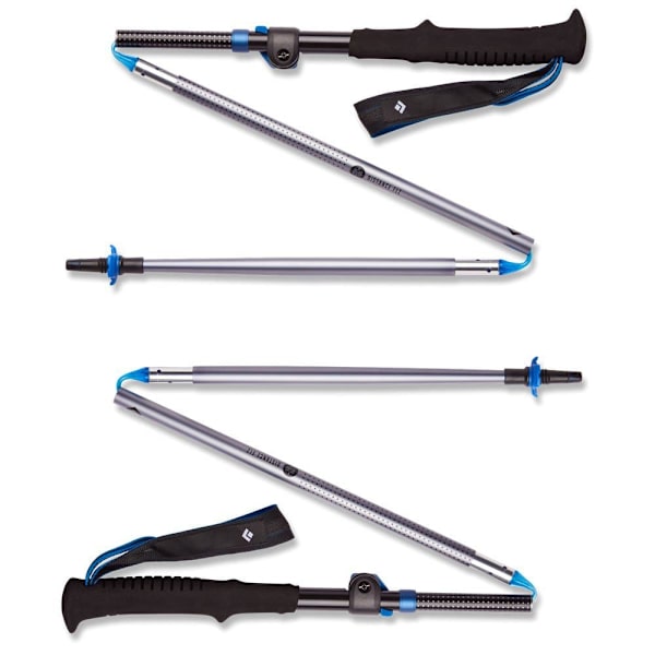 Black Diamond Stænger Distance Flz Sort 125-140 cm