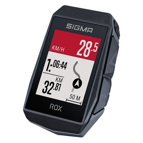 Sigma Cykelcomputer Med Sensorsæt Rox 11.1 Evo Sort