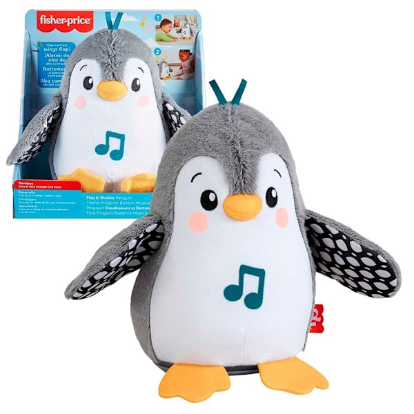 Fisher Price Pingvinpromenader Och Klaffar Flerfärgad
