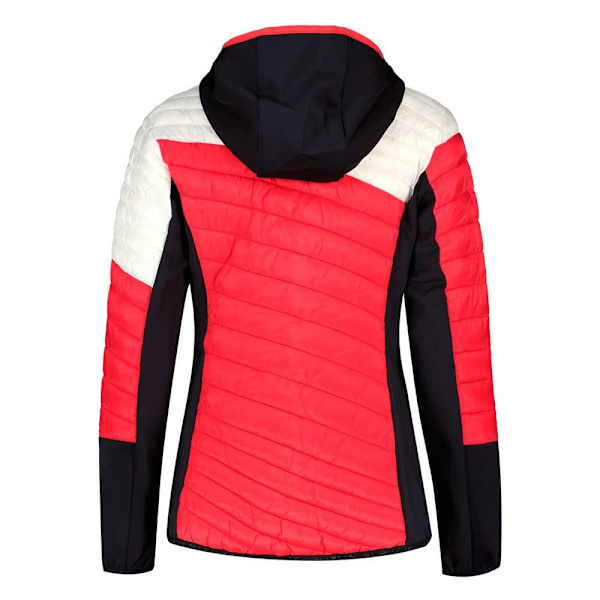 Cmp Jakke Hybrid Fix Hood 32z4526 Rød XL Kvinde