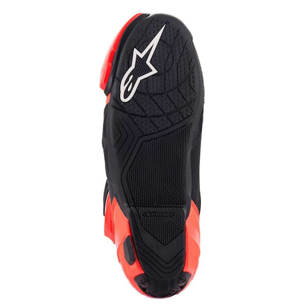 Alpinestars Supertech R Vented Racingstövlar Röd,Svart EU 45 Man