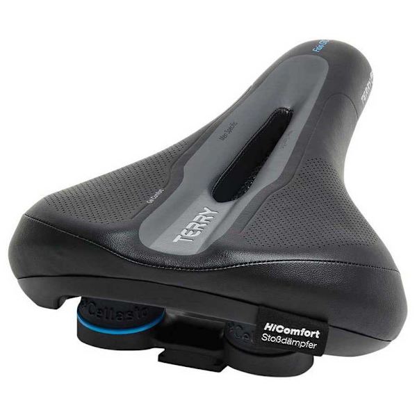 Terry Fisio Sadel Gtc Gel Max Sort 185 mm