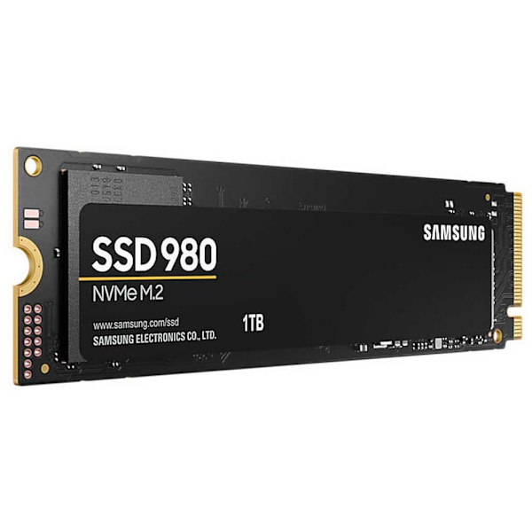 Samsung Nvme Mz-v8v1t0bw 1 Tb Ssd Hårdt Køre M.2 Sort
