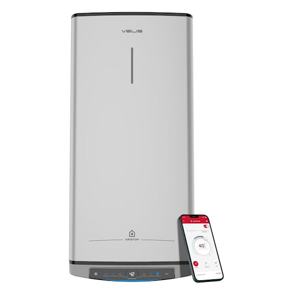 Ariston Thermo Velis Tech Dry Wifi 80l Sort, Hvid