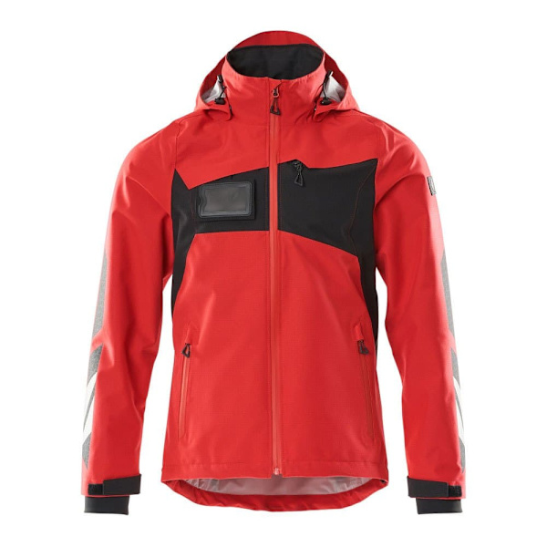 Mascot Jacka Med Ytterfoder Huva Accelerate 18301 Röd 4XL