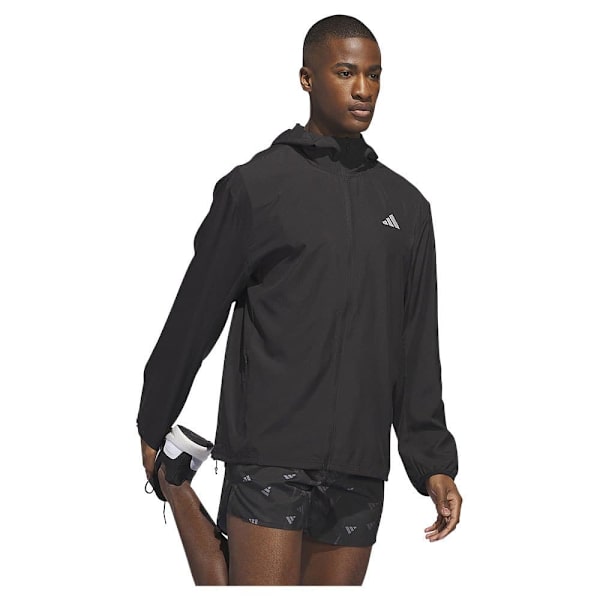 Adidas Jakke Run It Sort 2XL Mand