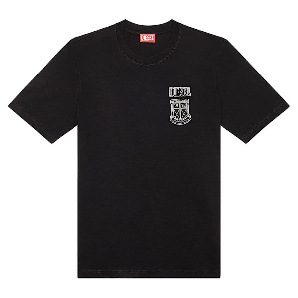 Diesel Kortärmad T-shirt Diegor K67 Svart S Man