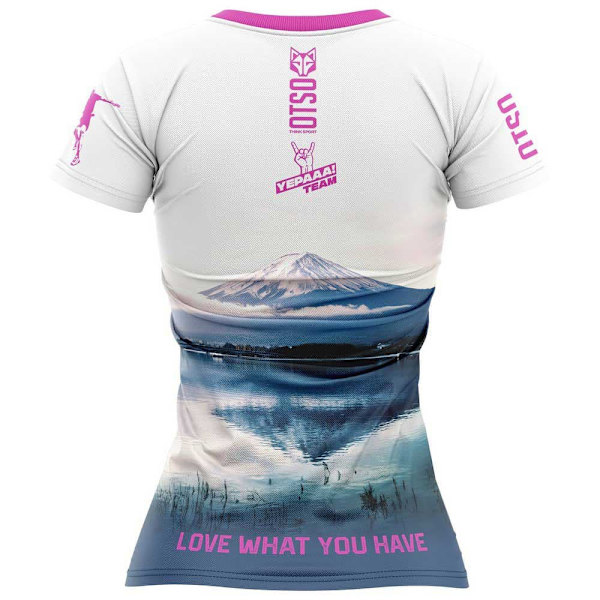 Otso Kortærmet T-shirt Yepaaa Fuji Hvid S Kvinde