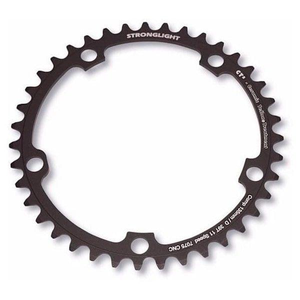 Stronglight Ct2 135 Bcd Mukautuva Campagnolo Ketjurengas Musta 39t