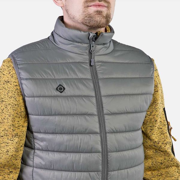Izas Vest Nis M Grå S Mand