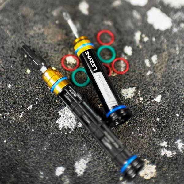 Lezyne Monikäyttötyökalu Bar Plug Dual Insert Kultainen S
