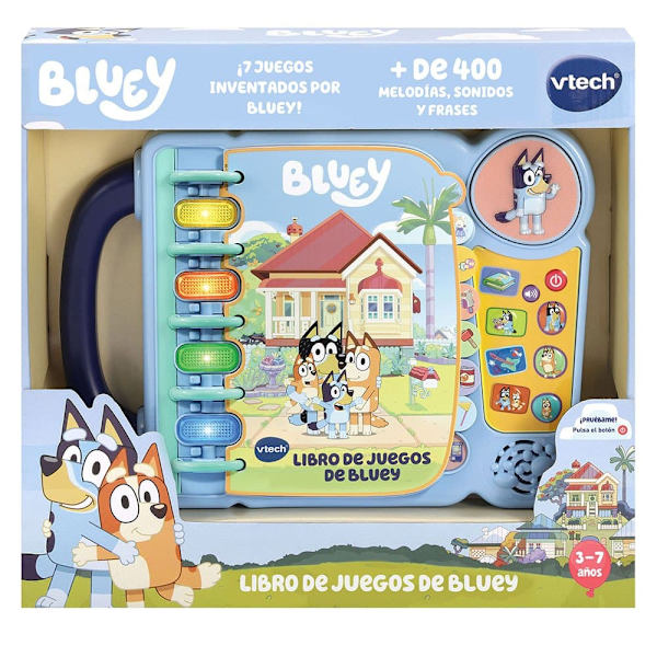 Vtech Spil Bog Bluey Blå