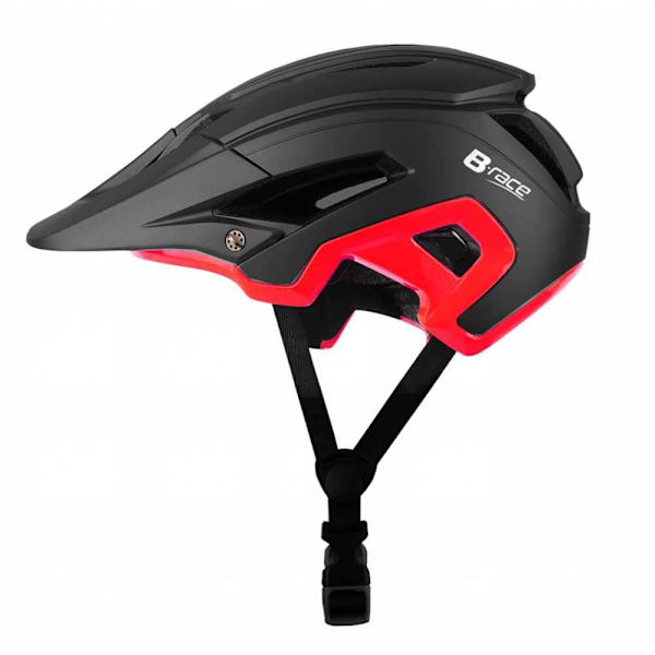 B-race Mtb Hjelm Stone Ii In-mold Sort S-M