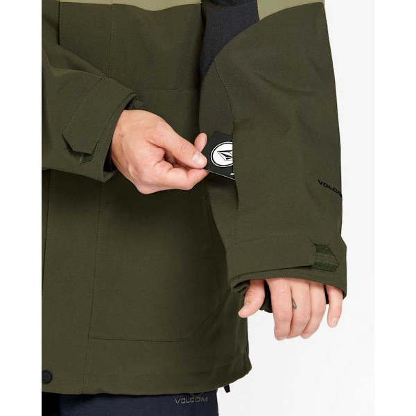 Volcom Brighton Jacka Gul L Man
